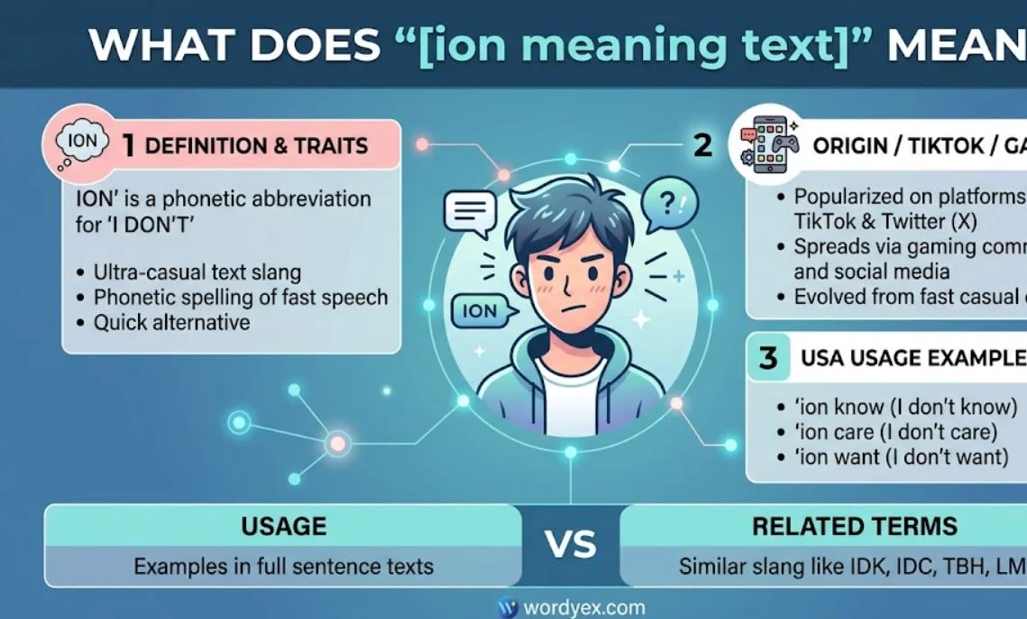 Ion Meaning In Text
