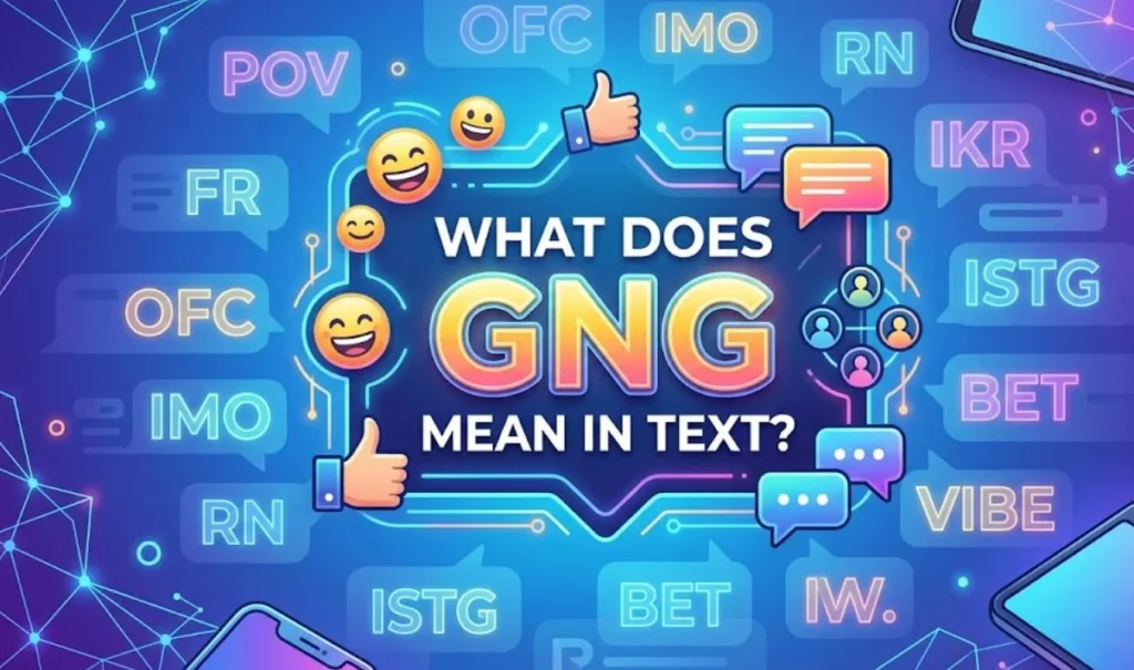 What Does GNG Meaning in Text Actually Stand for?