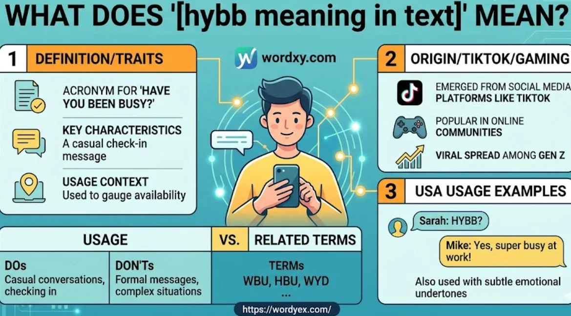 What does hybb meaning in text mean? HYBB Slang Meaning & Origin (2026 Guide)