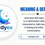 What does 304 mean? 304 Slang Meaning & Origin (2026 Guide)