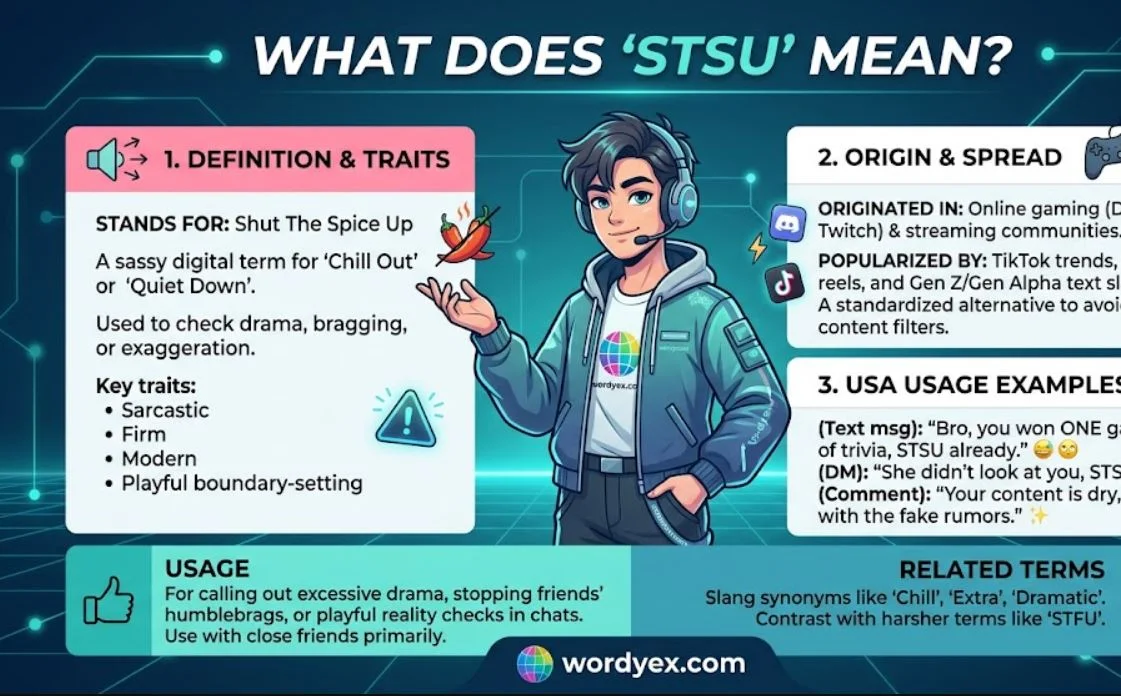 What Does STSU Mean? Slang Meaning & Origin (2026 Guide)