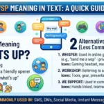 What Does Wsp Meaning in Text Messaging Actually Form?