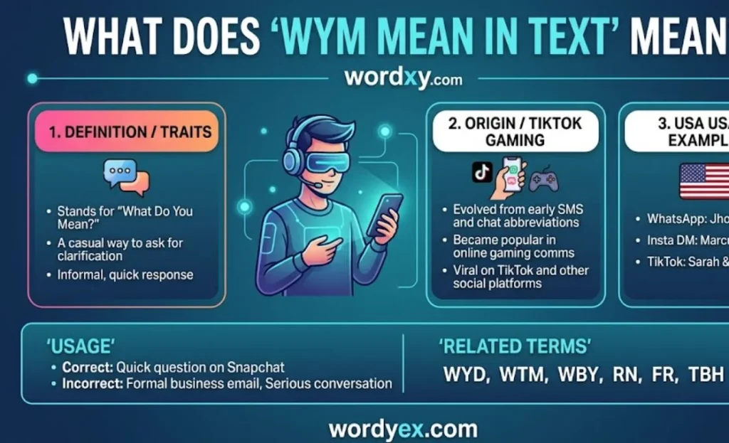 What Does WYM Mean in Text?